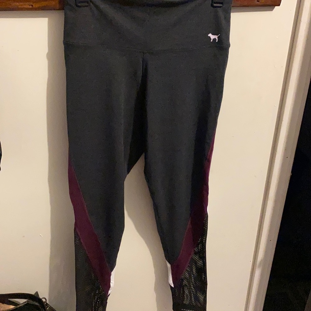 Victoria’s Secret PINK gray high waisted leggings